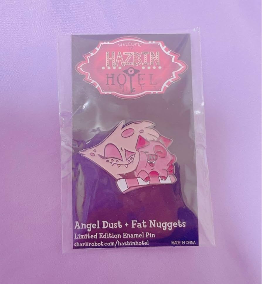 ハズビンホテル エンジェルダスト　ピンバッジ USA直輸入】 ハズビンホテル エンジェル ダスト ピンズ ピン PIN
